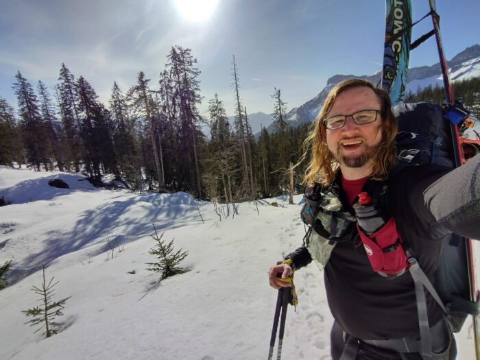 Tom Lyscom ski mountaineer